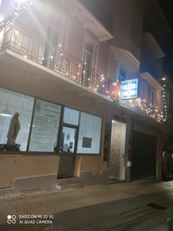Hotel-Restaurant Le Saint Christophe Lourdes Esterno foto